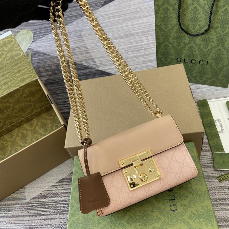 Gvc*1 padlock shoulder bags